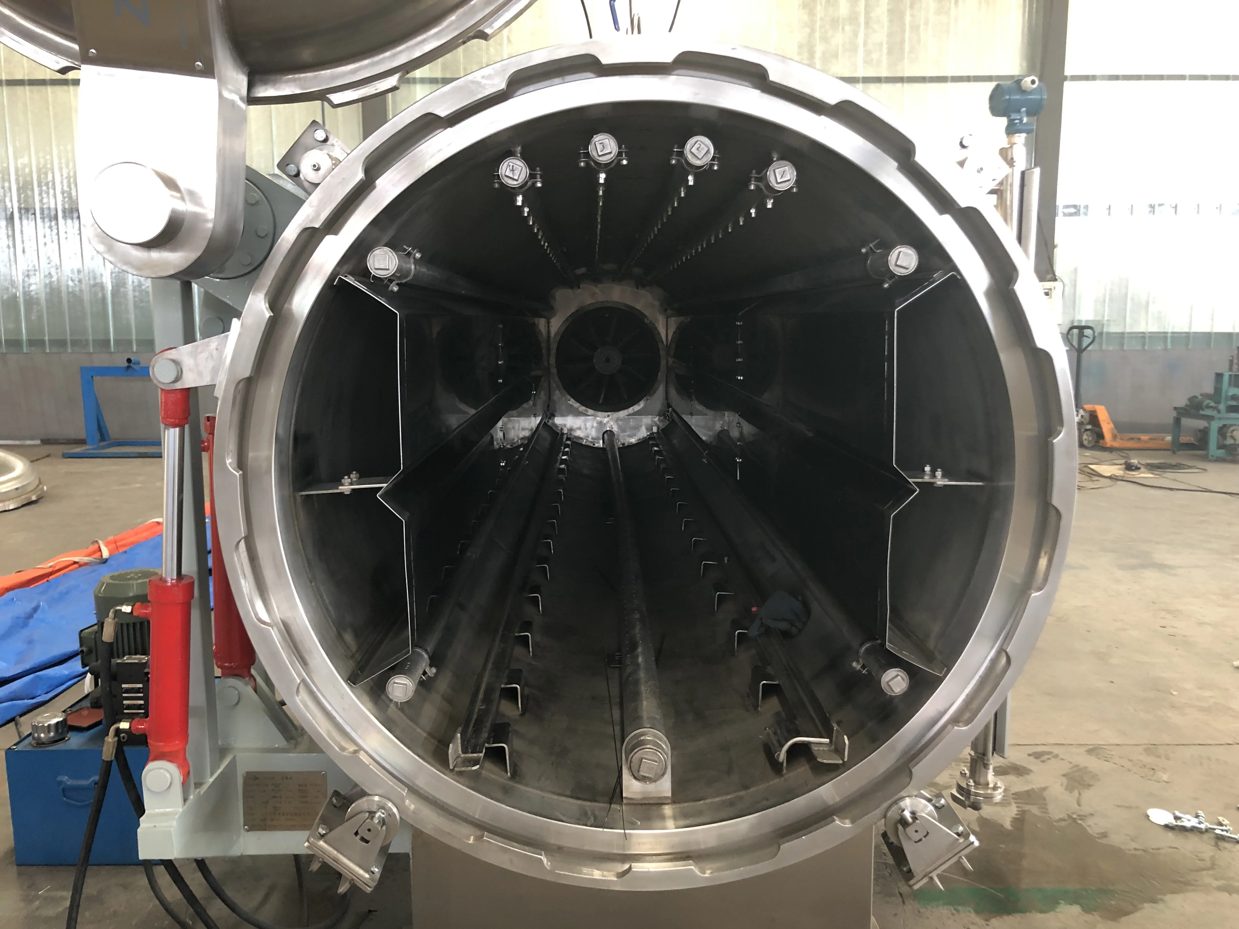 Industrial Steam Cooker Retort For Meat And Soft Pouch Food