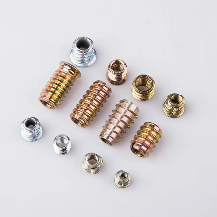 Hexagon Socket With Washer Head Inside and Outside Thread Screws Insert Nuts