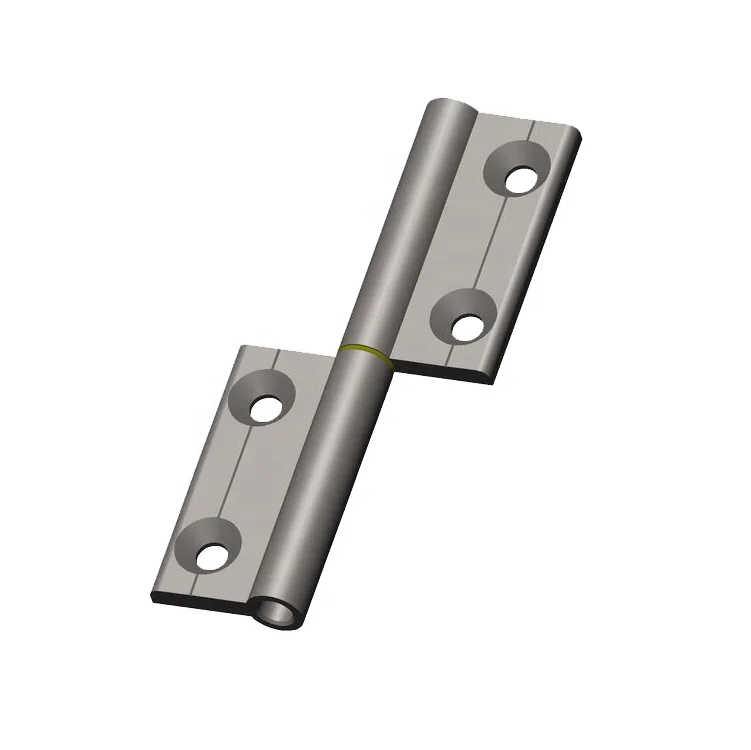 Industrial hardware adjustable aluminum flag hinges for 2020 aluminum tube 351.1200A.01