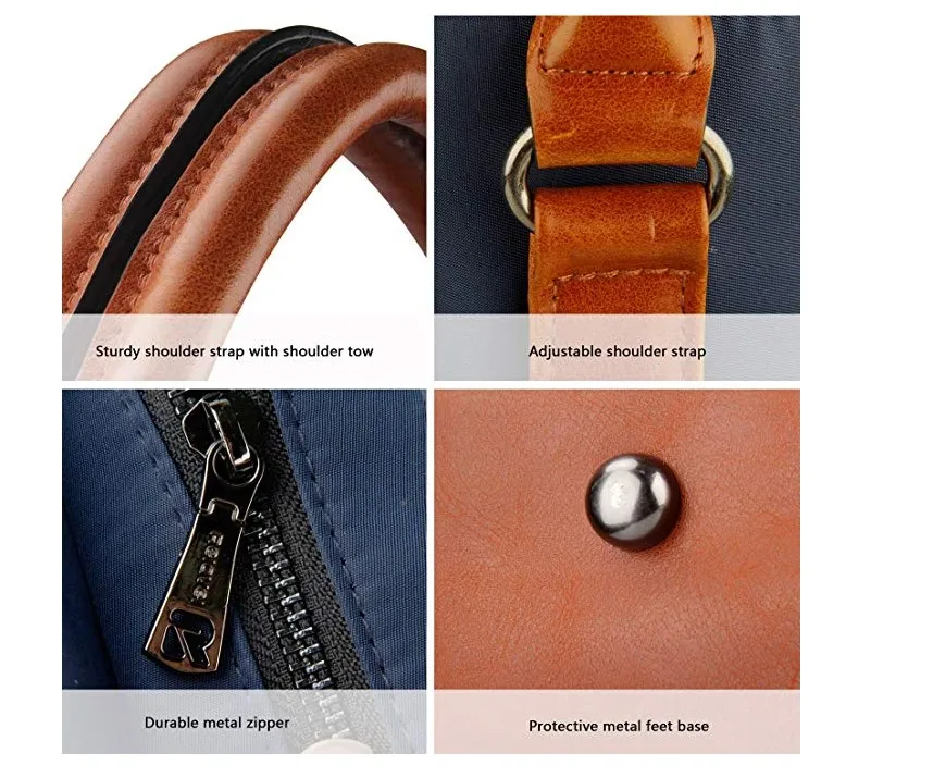 
Woman Laptop Tote Bag,USB Teacher Bag Large Work Bag Purse Fits 15.6 in Laptop 