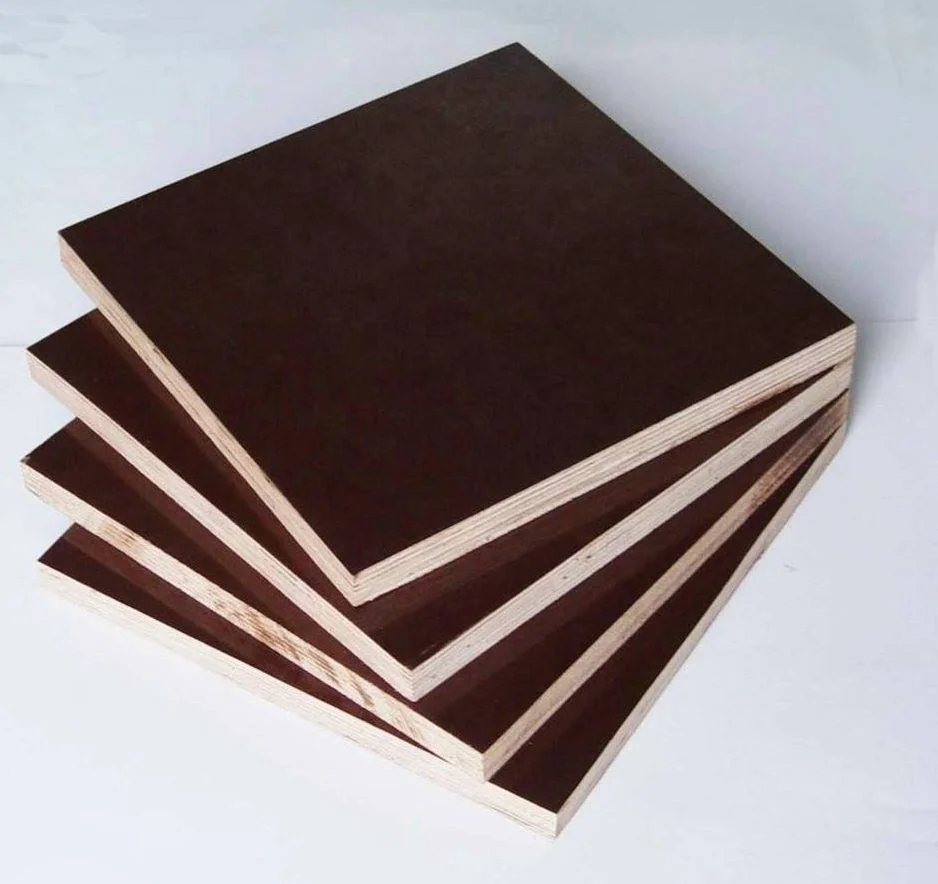 Phenolic waterproof 18mm concrete formwork system brown film faced plywood
