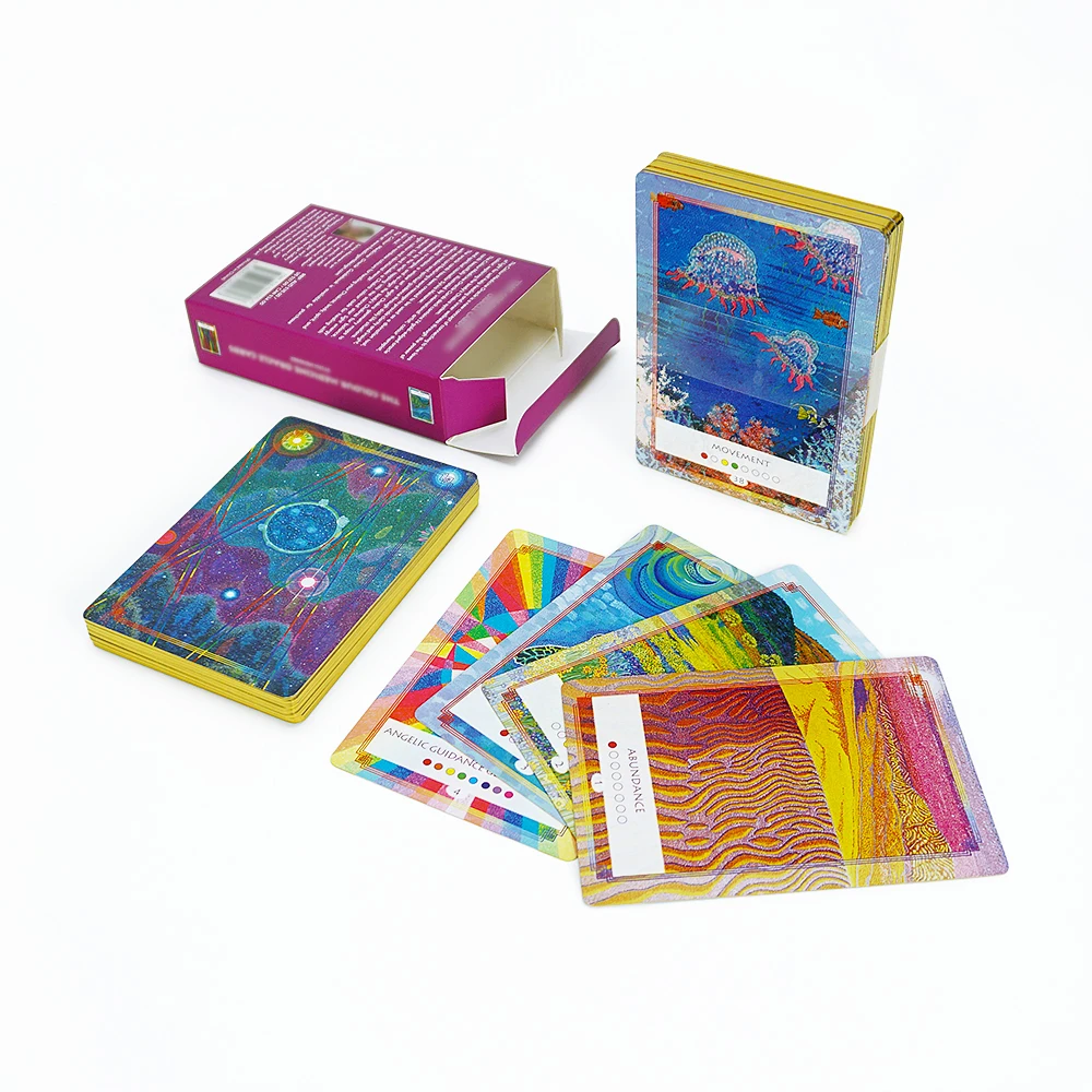 OEM Custom Plastic PVC Magnet Box Gold Plated Card Plastic Inner Tray Playing Cards Game