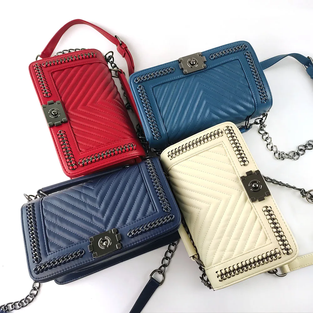 Designer Handbags Famous Brands 2024 PU Leather Wholesale Crossbody Bags Women Handbags