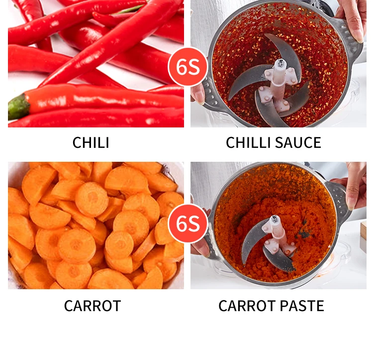 High Capacity Vegetable And Multifunction Poultry Meat Chopper Frozen Food Best Electric Minced Meat Chopper