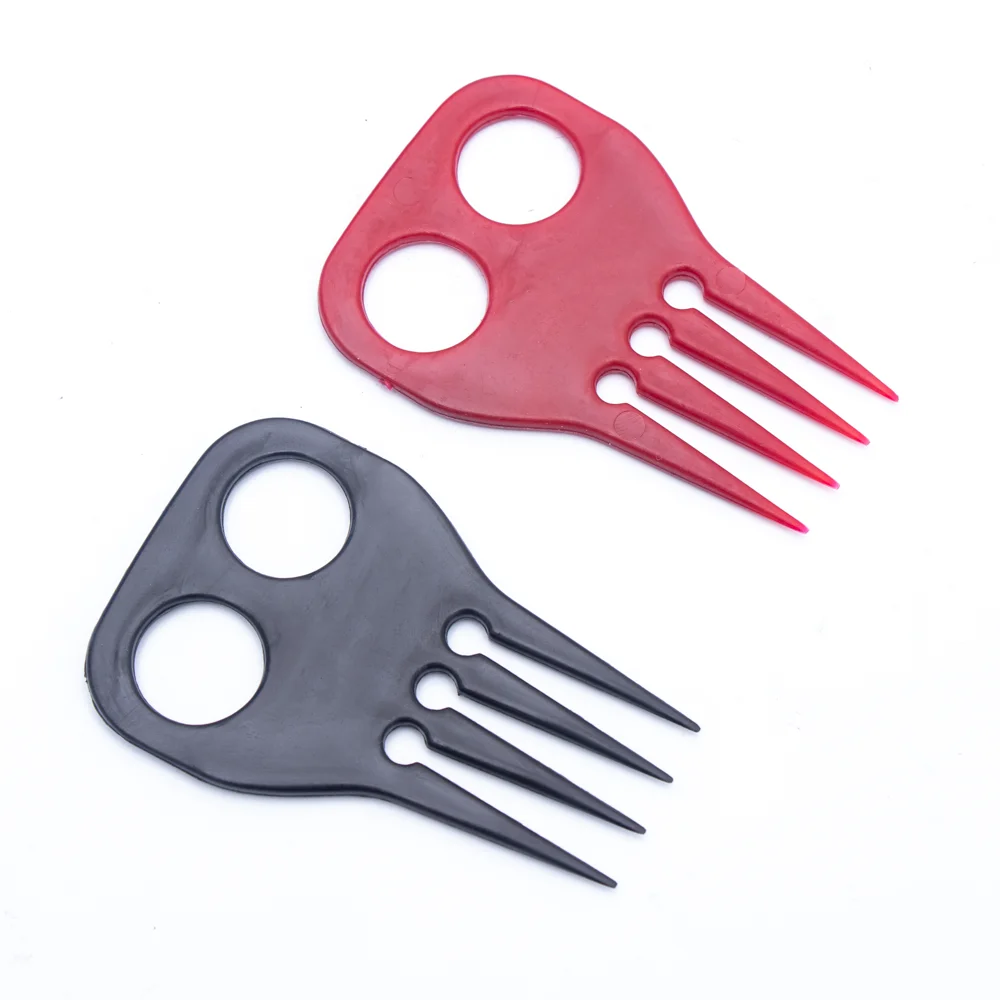 Custom high quality Horse Grooming Tool Mane Comb Plastic Horse Comb Horse Care Gear Tail Pulling Comb