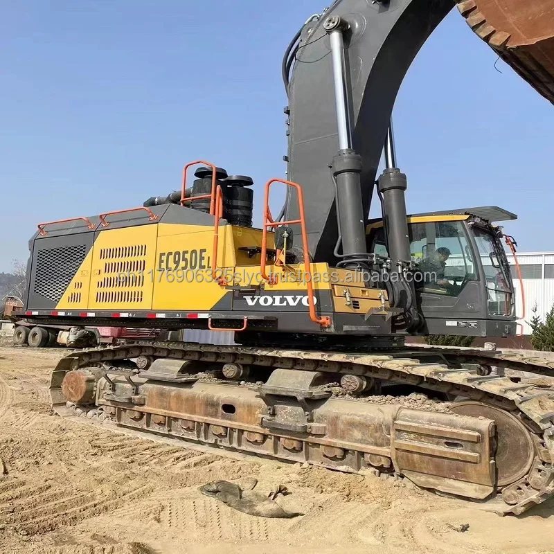 Large Volvo excavator used Volvo EC950EL with imported engine for superior performance