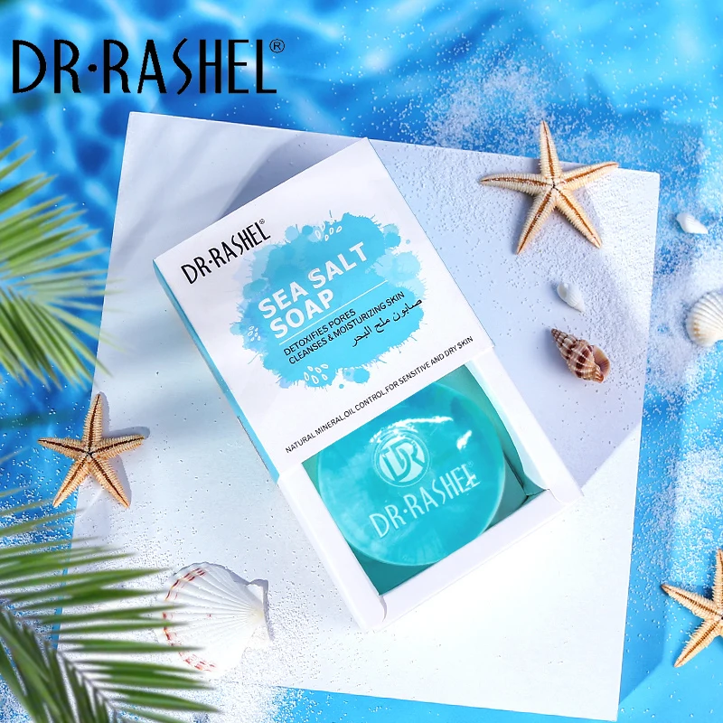 Sea Salt Soap DR RASHEL Product Detoxifies Pores And Moisturizing Skin Face Soap