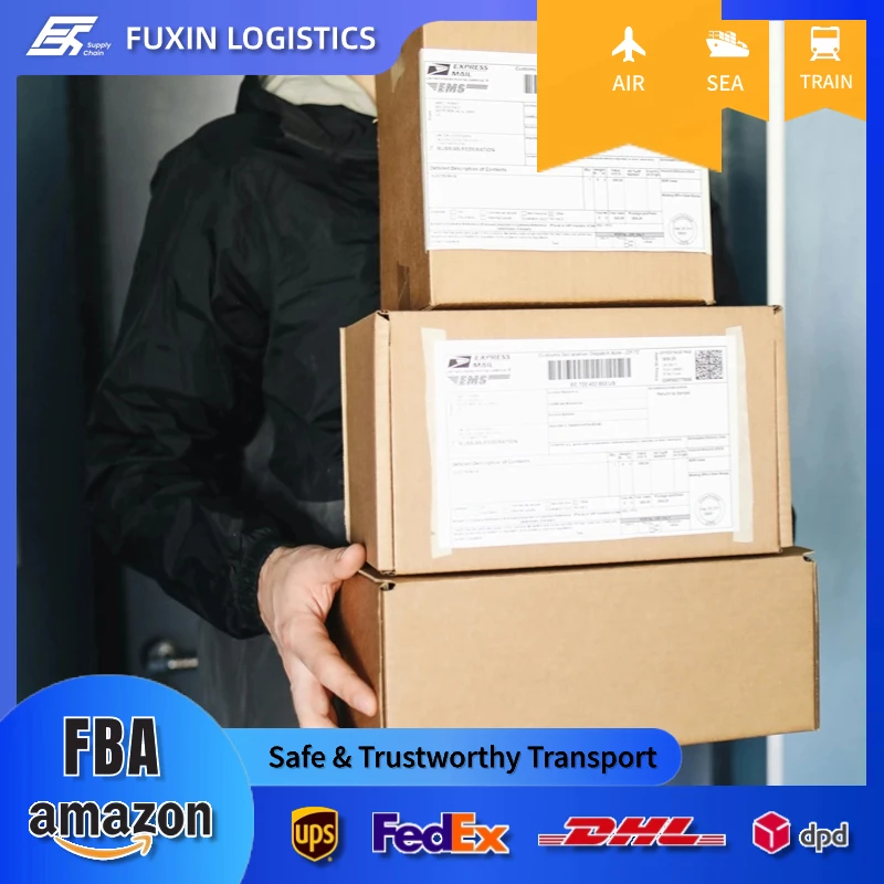 Fuxin DHL UPS FedEx Logistics Air Shipping Service Delivery Agent China to Netherlands Agent to UK Ali Express