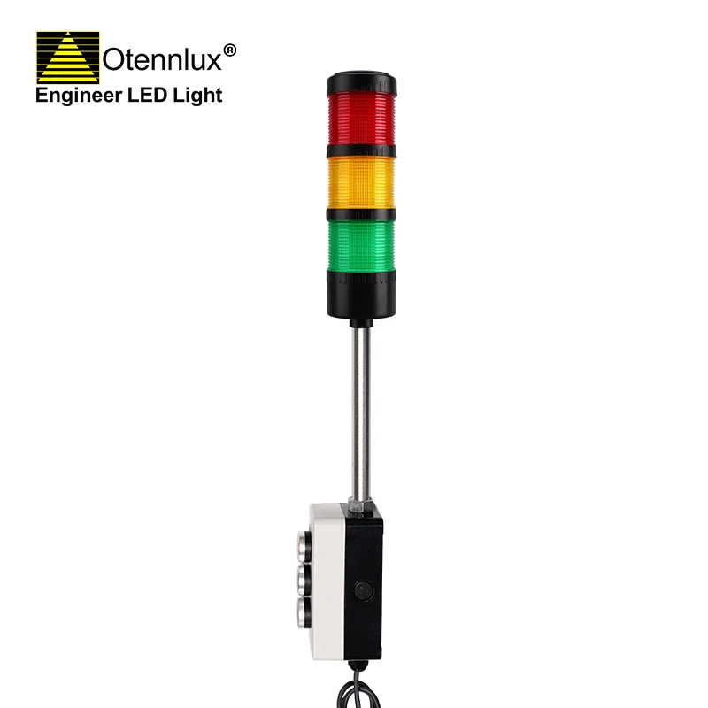 high quality switch CNC machine tools 3 layers led Stack lights with switch