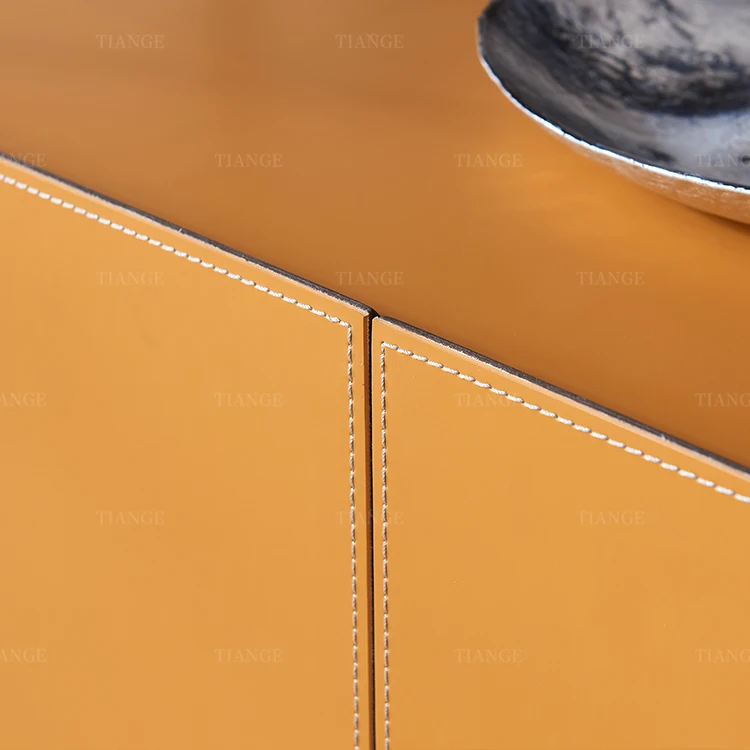 Итальянский дизайн, седло, Кожаный шкаф, буфетный сервант по оптовой цене, шкафы для гостиной