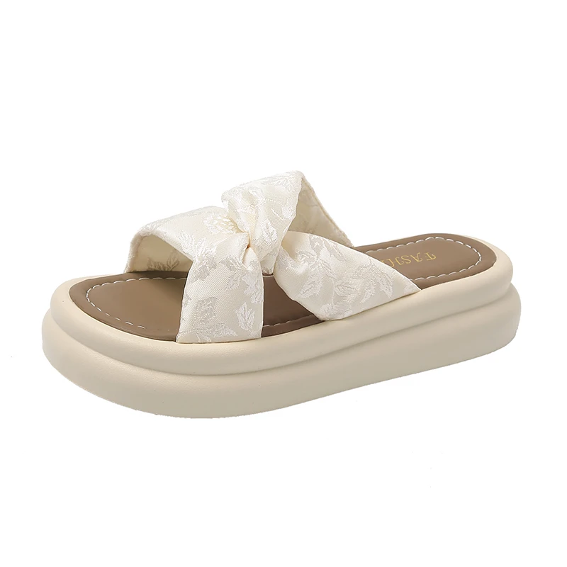 High Quality EVA Walking Shoes Women Flat Sandals Slides For Women