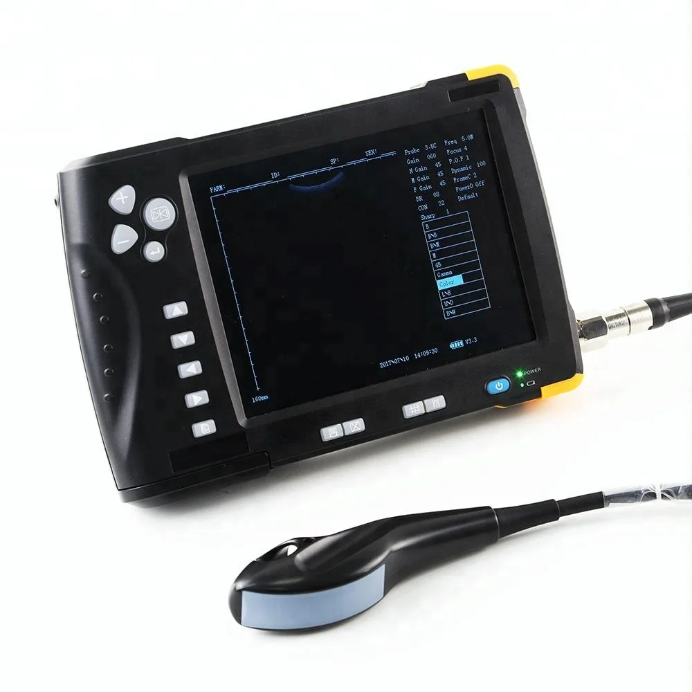 7 Inch water proof portable ultrasound scanner veterinary v16 camel ultrasound machine for sheep ultrasound scanner for equine