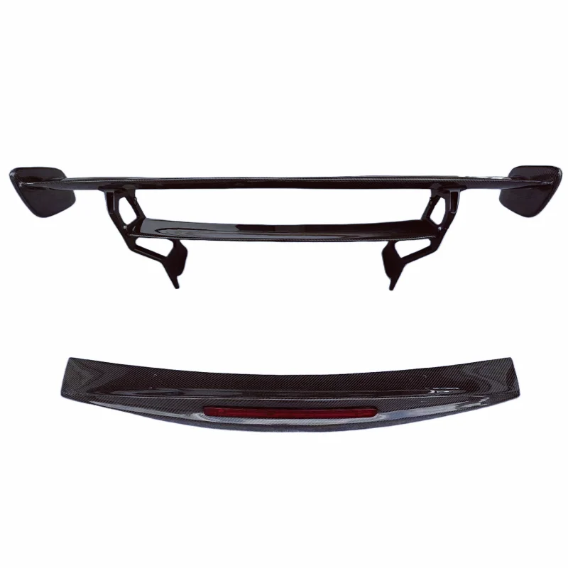 For  Benz Amg GT GTS GTR upgrade BS style rear spoiler carbon fiber body kit front bumper rear bumper side skirts