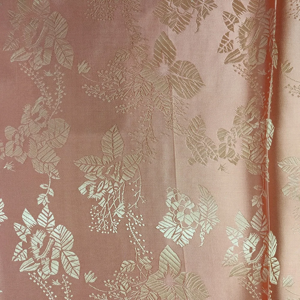 Comfortable touch high quality 100 viscose rayon silk jacquard fabric for garment