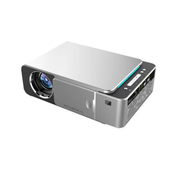 2020 Ready To Ship 3D Lamp Mini Data Show Tablet Laptop Digital Multimedia Portable Pocket Projector T6 for Home Theater
