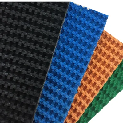 Rough Surface Grass Pattern Industrial PVC/Rubber Conveyor Belt and rough top belt