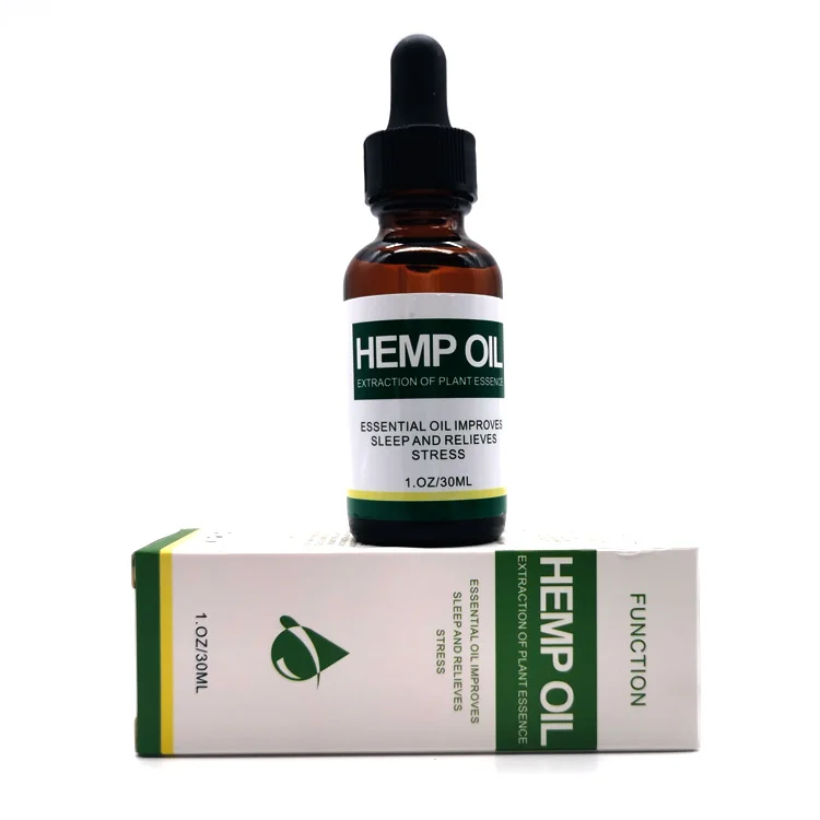 
Natural Organic Herbal CBD Hemp Oil Relieve Stress essential Oil Skin Care Facial Body Care Pain Relief 