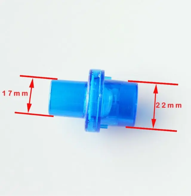 Pocket CPR Oxygen Inlet Accessories Mouthpiece For CPR Resuscitator Mask mouthpiece for CPR One-way Valve AED training