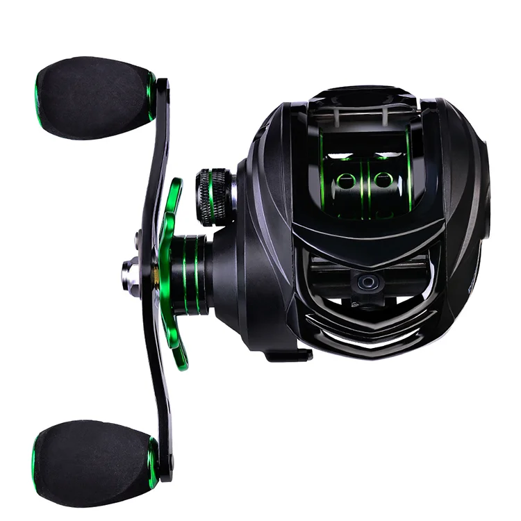Baitcasting Reel 3+1BB Bait Castingfishing reel Left Right Hand 7.2:1 high speed than magnetic brake water drop wheel