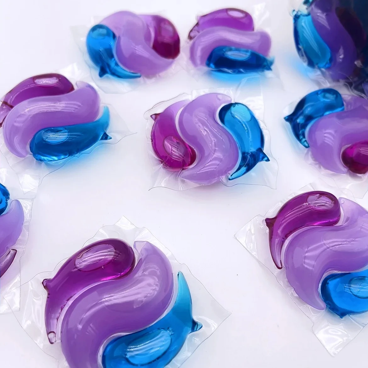 New Capsules Detergent Laundry Beads Detergent Soap Scent Nature Laundry Detergent Pods 5 in 1 Washing Pods