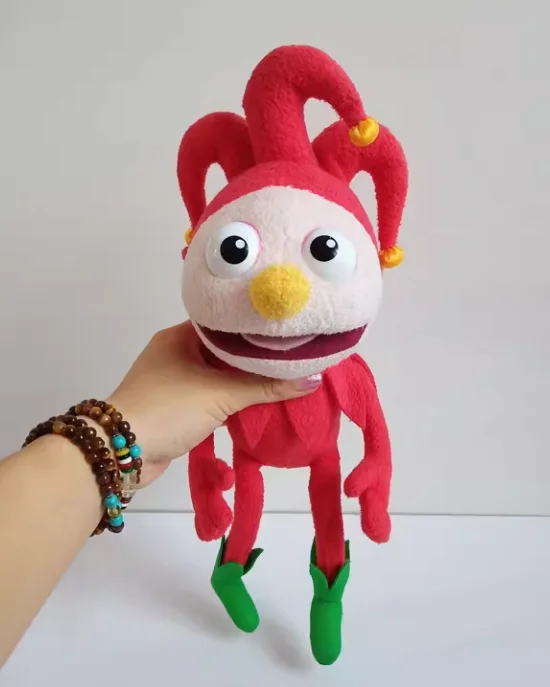 Custom Q version of Super Woman BBC show dolls, clowns stuffed dolls