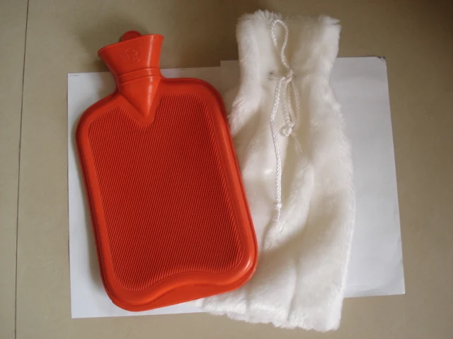 China hot water bag with penguin cover