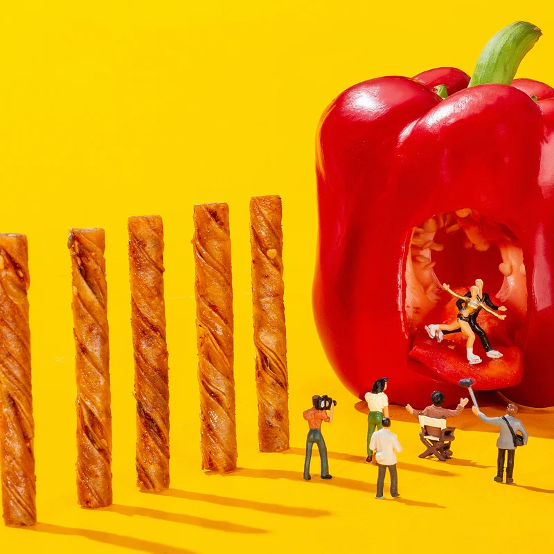 Пищевая продукция Genji, 30 г, фасоль, закуски, острые, горячая Распродажа, пряные полоски, OEM, пищевые закуски с чили, вкус, маленькая упаковка, соевая закуска