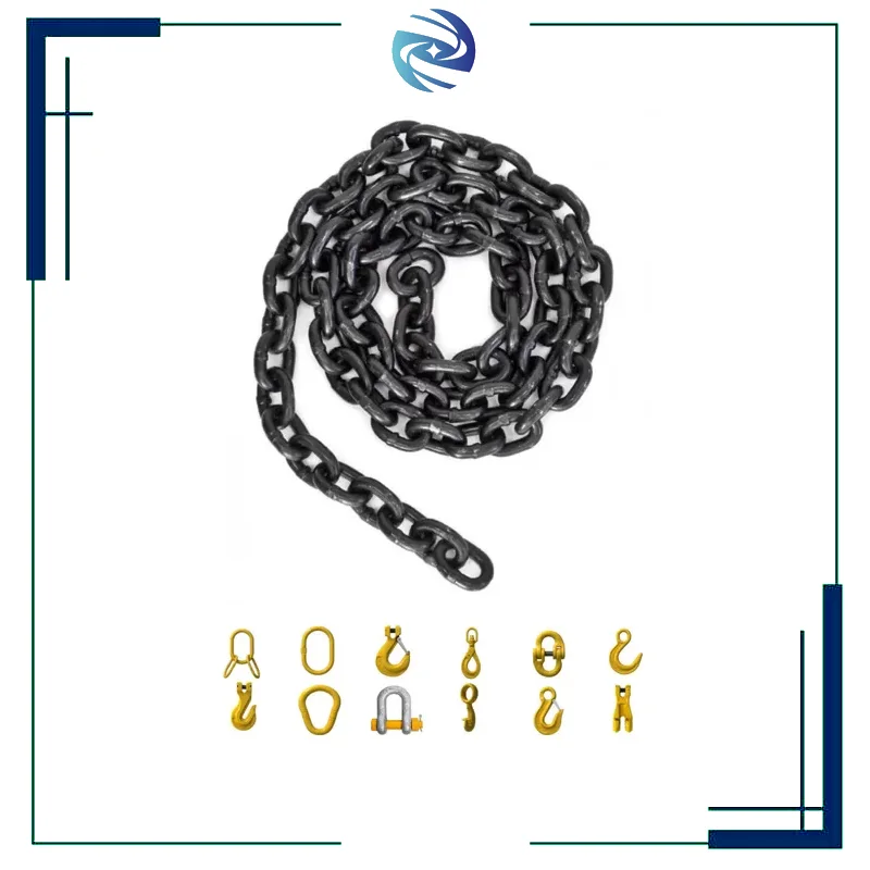 22mm Big Size Chain G30 G43 G70 G80 Chain Manufacture Hot Dip Galvanized Lifting Chain for ship