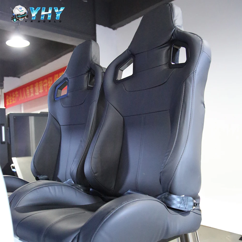 Direct Sale 5 Kw 3*42 Inch Screens Indoor Car Motion F1 Racing Game Machine Driving Simulator For Two Players