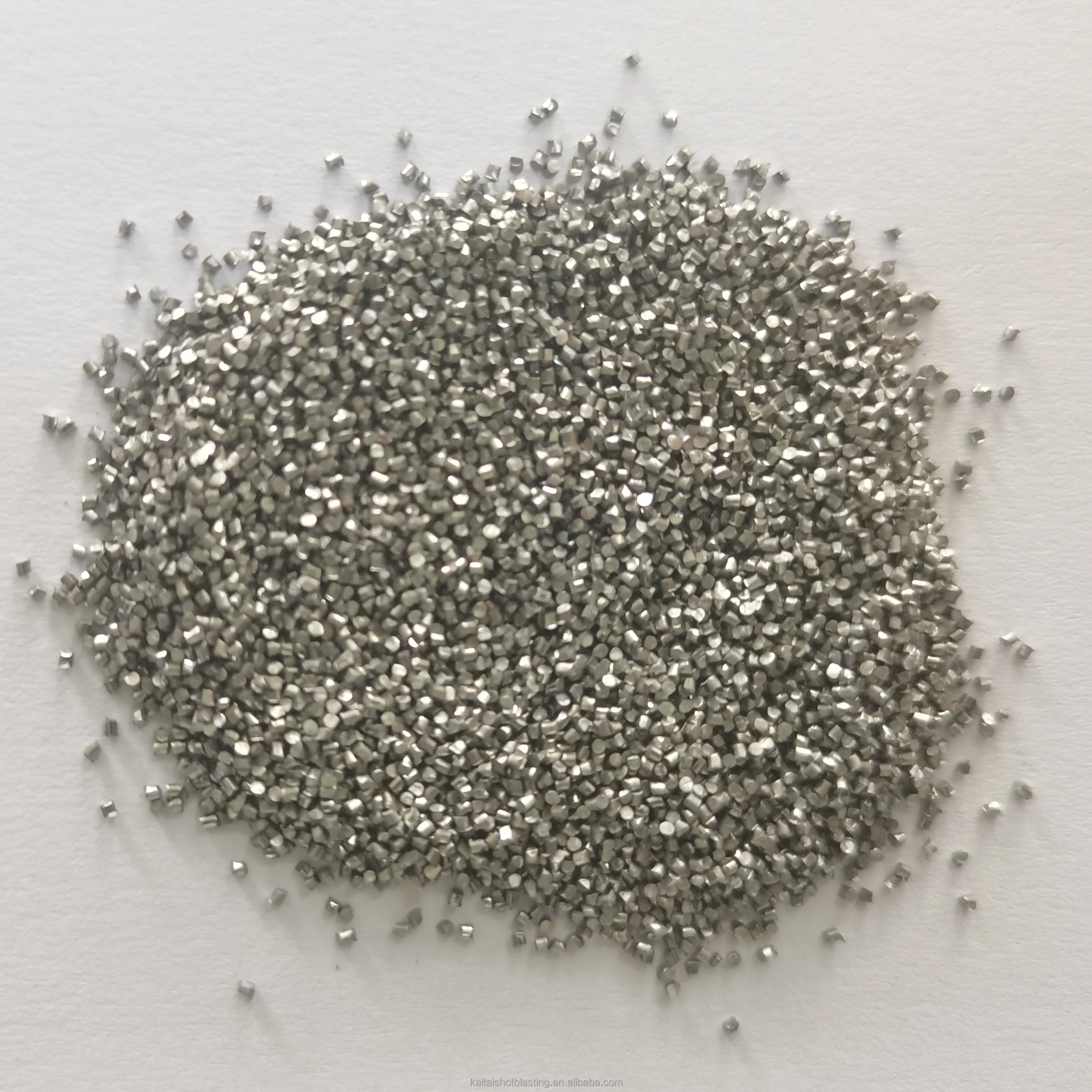 Hot selling conditioned stainless steel cut wire shot SUS430 0.8mm for Aluminum surface blasting