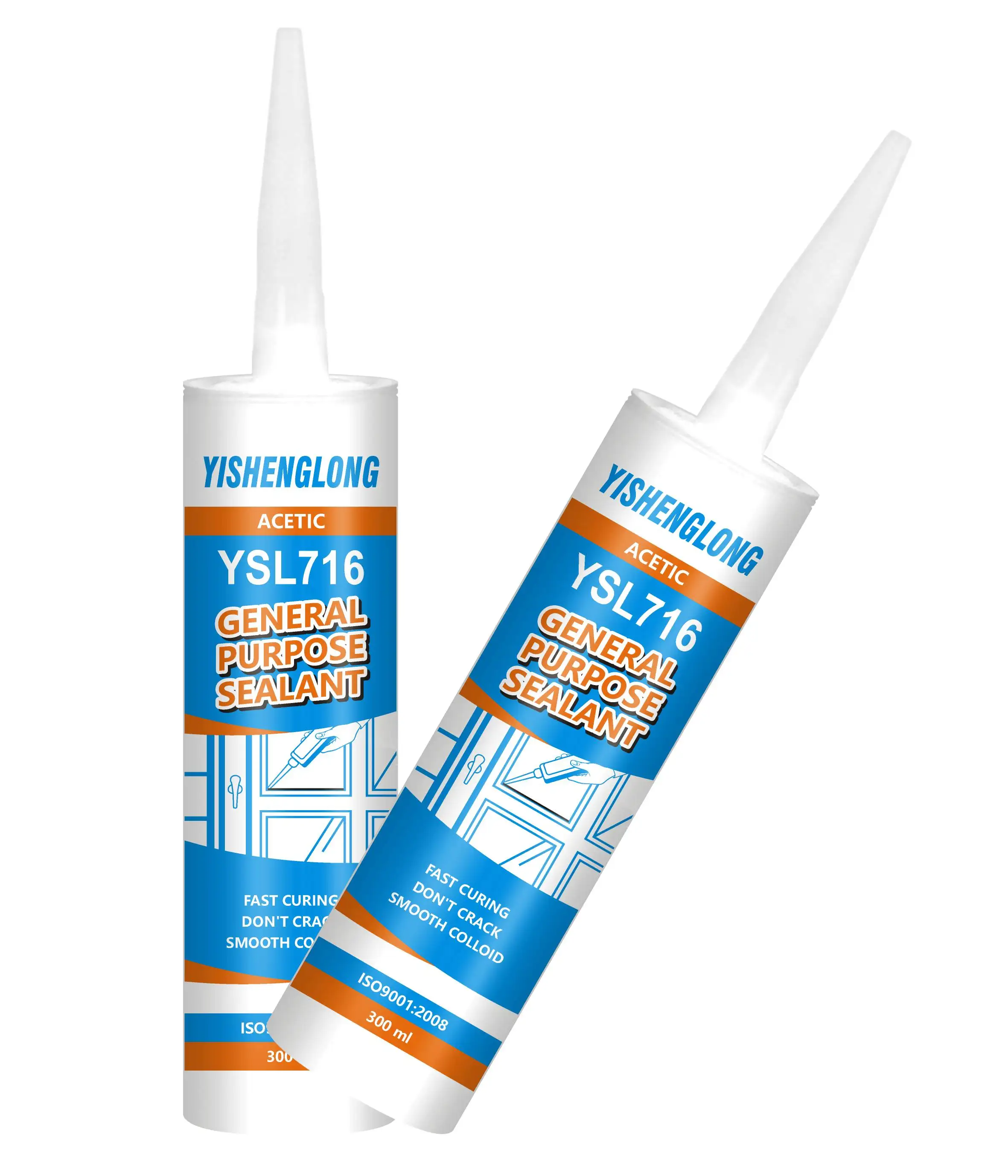 YSL-716 Acetic silicone sealant and polyurethane sealant