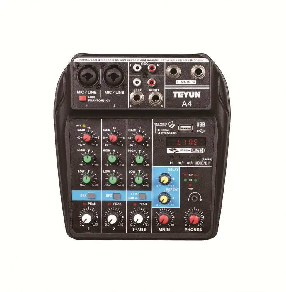 Multifunctional Audio Dj Mixer For Wholesales
