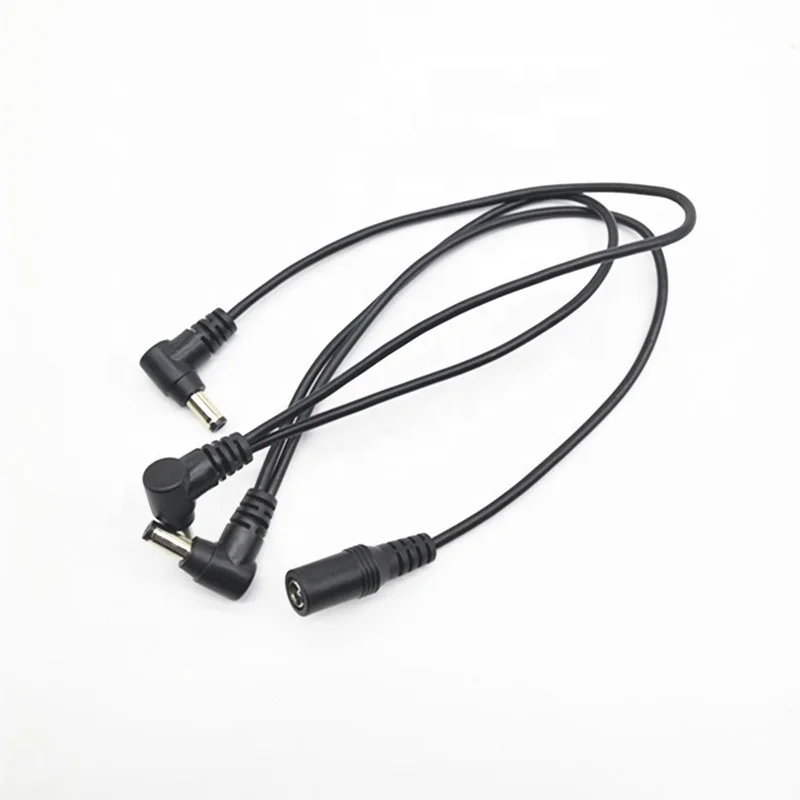 9V 12V 1A Power 1 to 4 way DC cable DC 5.5 x 2.5mm Guitar cable Daisy chain cable power adapter