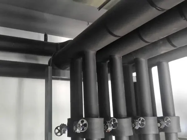Flexible rubber foam pipe insulation/UET RF010 rubber foam pipe 1 inch foam rubber pipe insulation