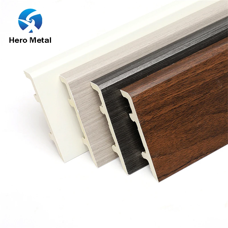 Free sample decorative pvc skirting flooring accessories waterproof  plastic skirting board