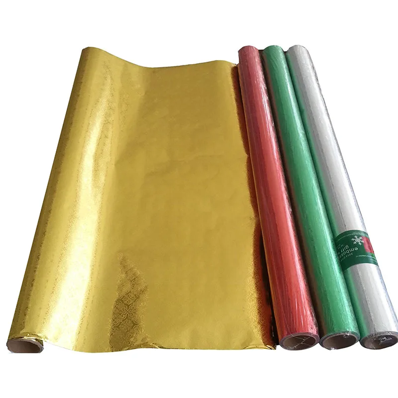 colorful printed aluminum foil laminate metallic paper