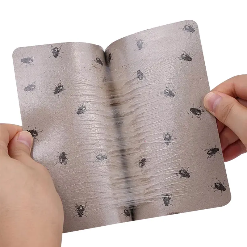 Strong Sticky Fly Boards Fly Stickers Mosquito Paper Pest Control