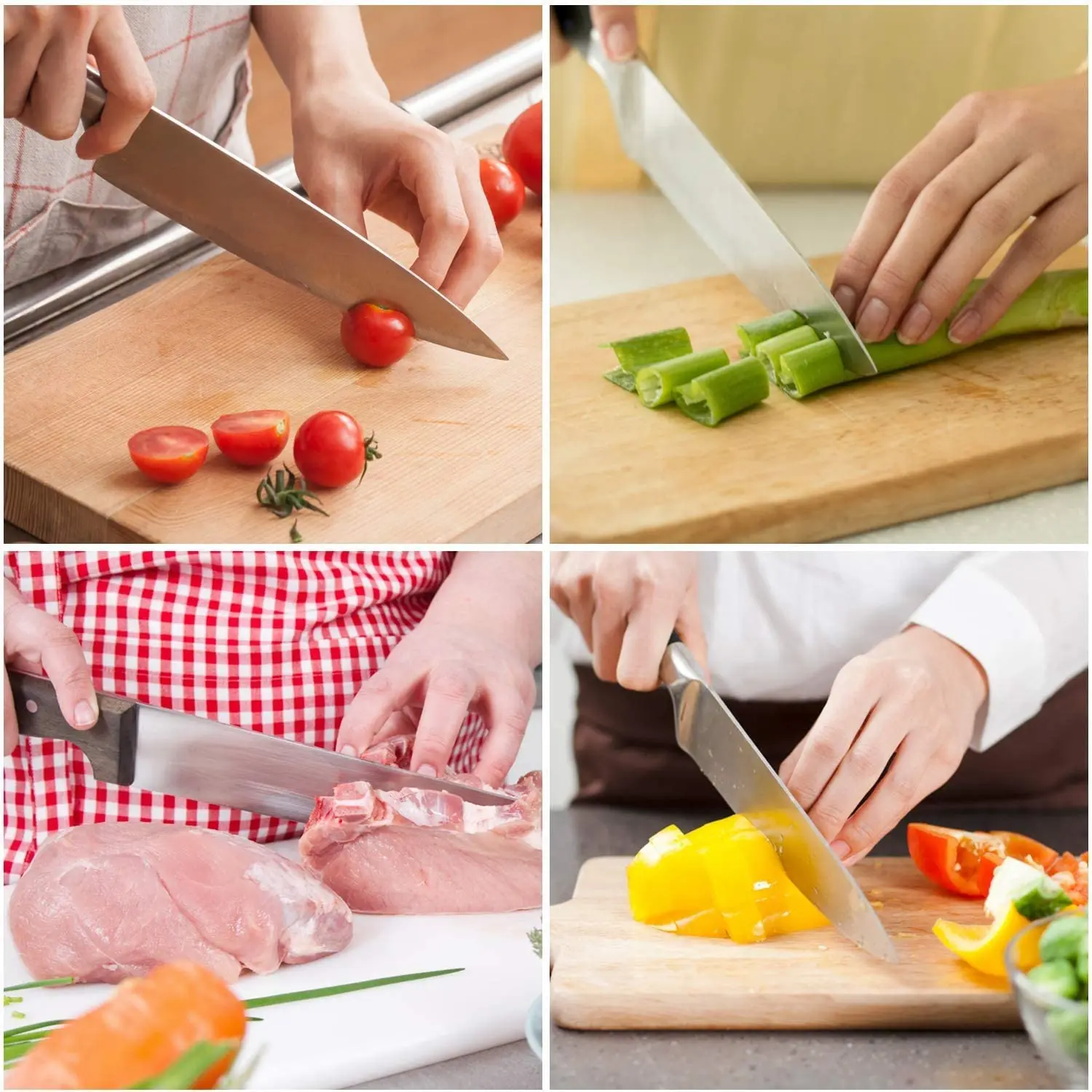 Knife Sharpening Stone Dual Side Grit 1000/6000 With Nonslip Bamboo Base and Best Seller Sharpeners