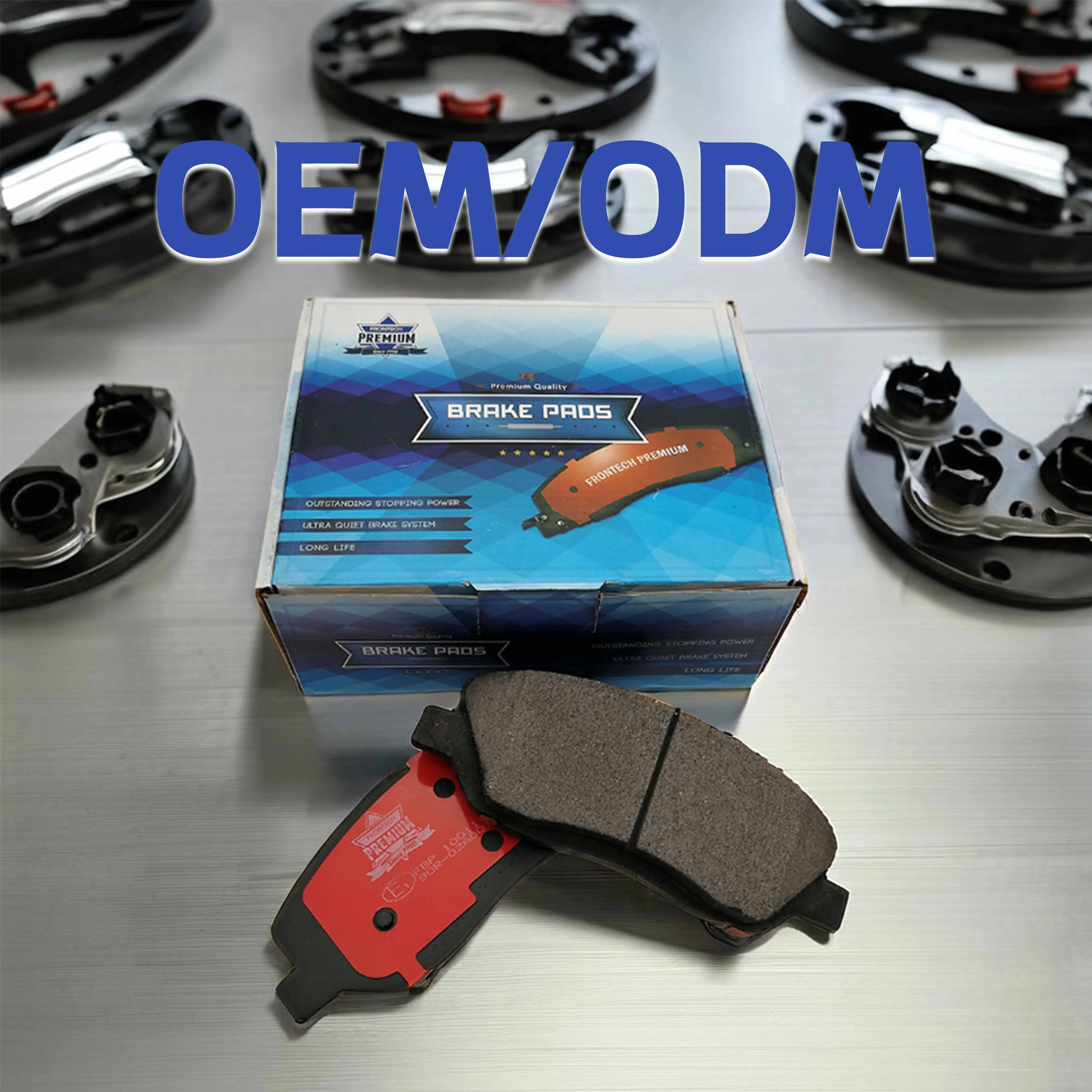 New Ceramic Brake Pads for RAV4 Camry Suda Auto Electric Car Parts Compatible with BMW E85 Disk Break Pads