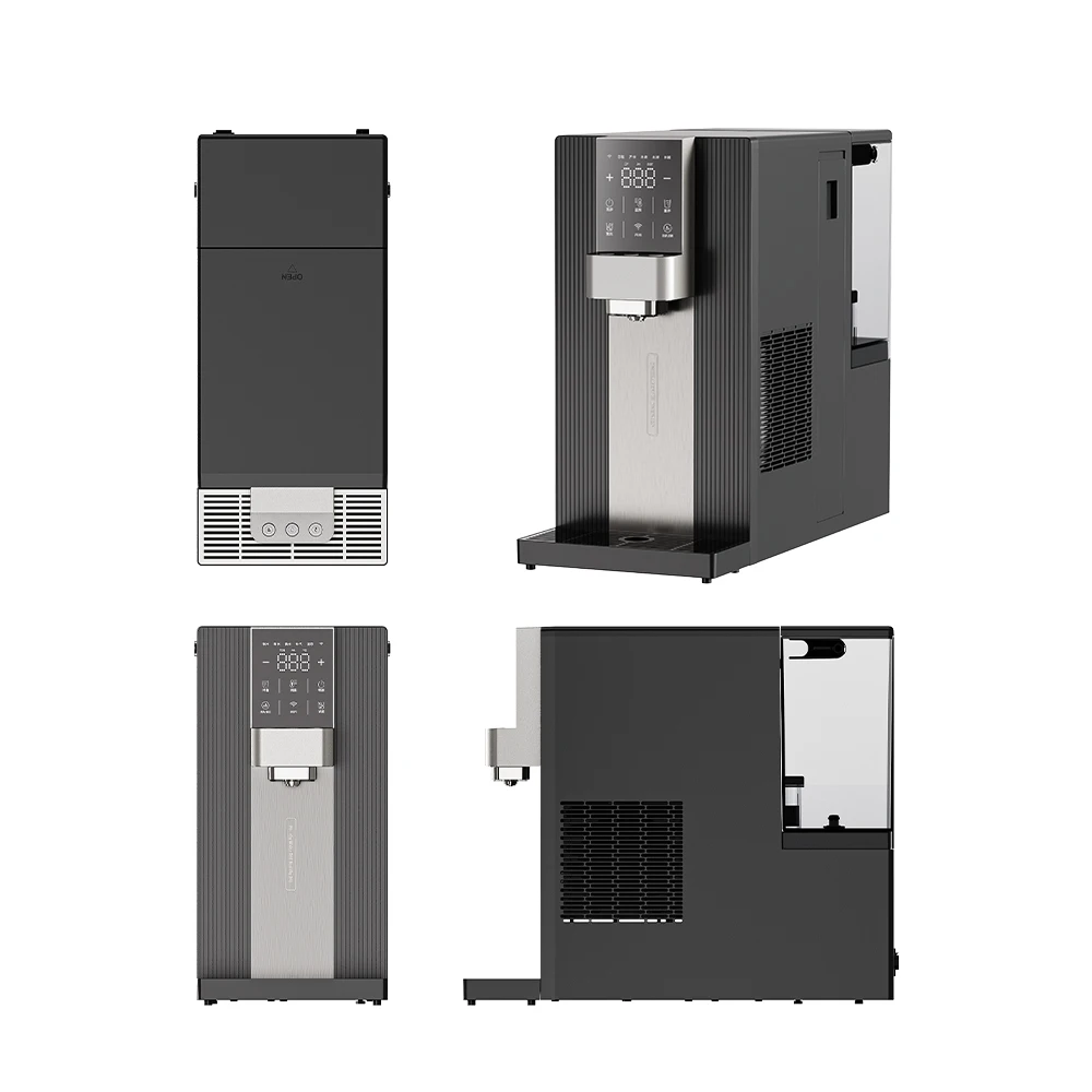 All in one Sparkling Soda Water Purifier Dispenser Automatic Water Maker Machine CO2 Hot Cold Water