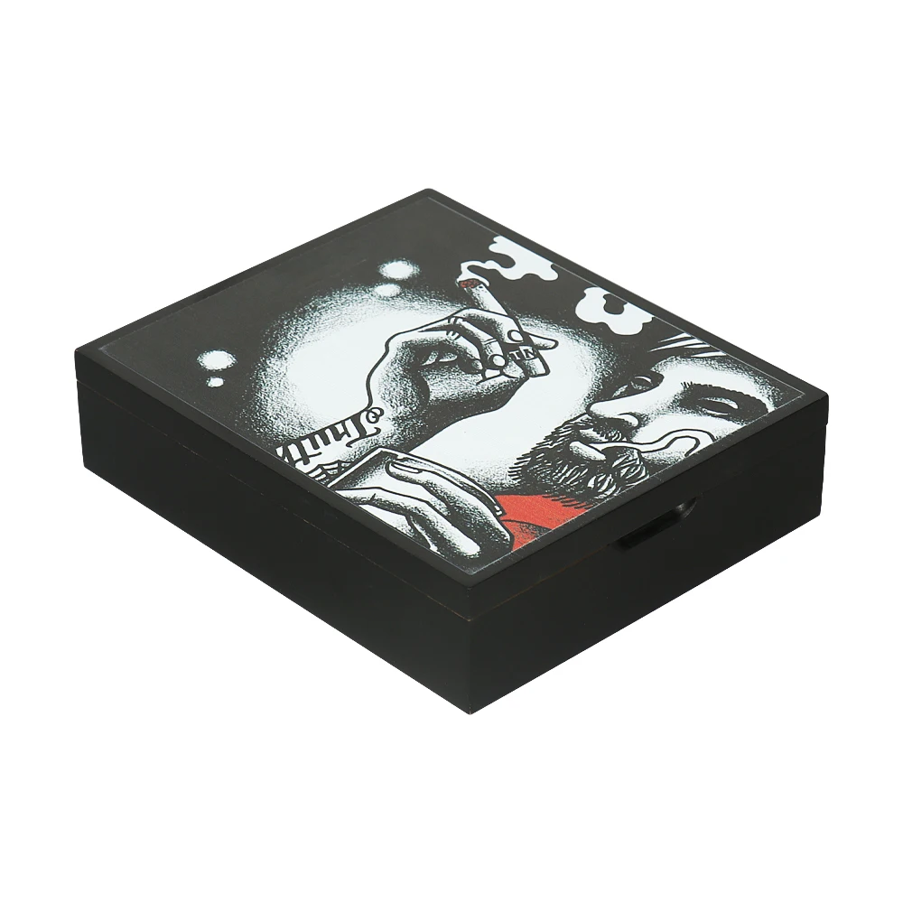 Custom Travel Individual Gift Single Custom cohiba Luxury Wholesale Wood Humidor Cigar Box