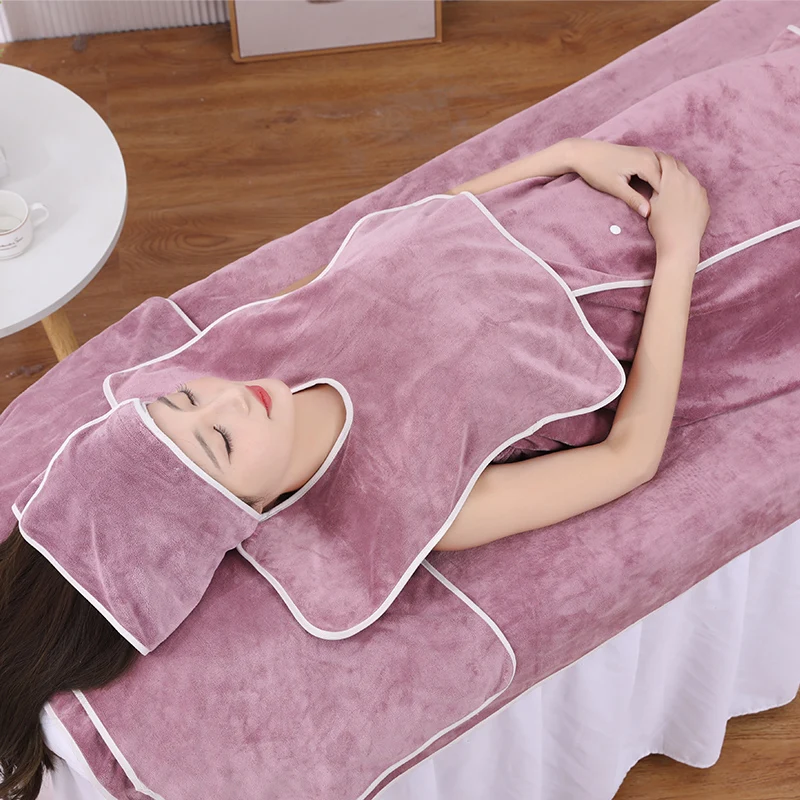 Customized Microfiber Spa Facials Towels Beauty Salon Towels for Face Cleaning