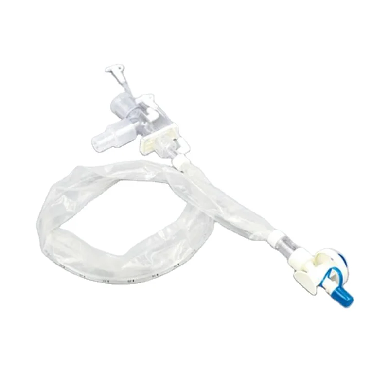 medical suction system closed suction catheter for tracheal