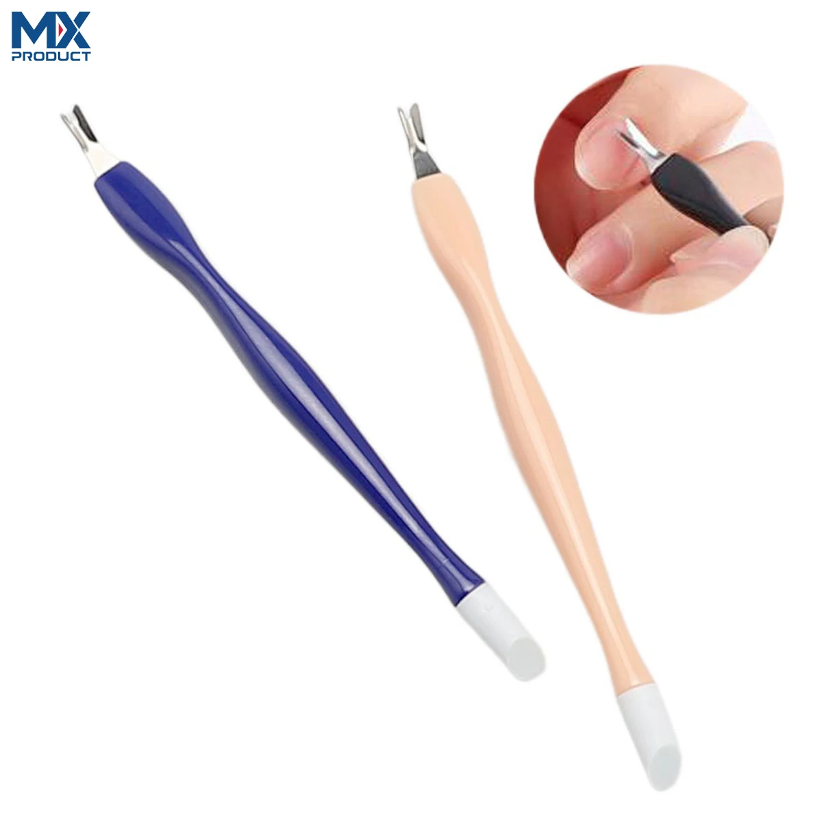 Professional Manicure Nail Art Pusher High Quality Dead Skin Fork Nail Art Tool