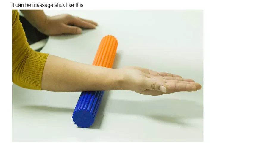 Hot Sell Silicone Fitness Bar Resistance Twist Hand Exercise Flex Bar/ Silicone Theraband Elbow Flex Bar