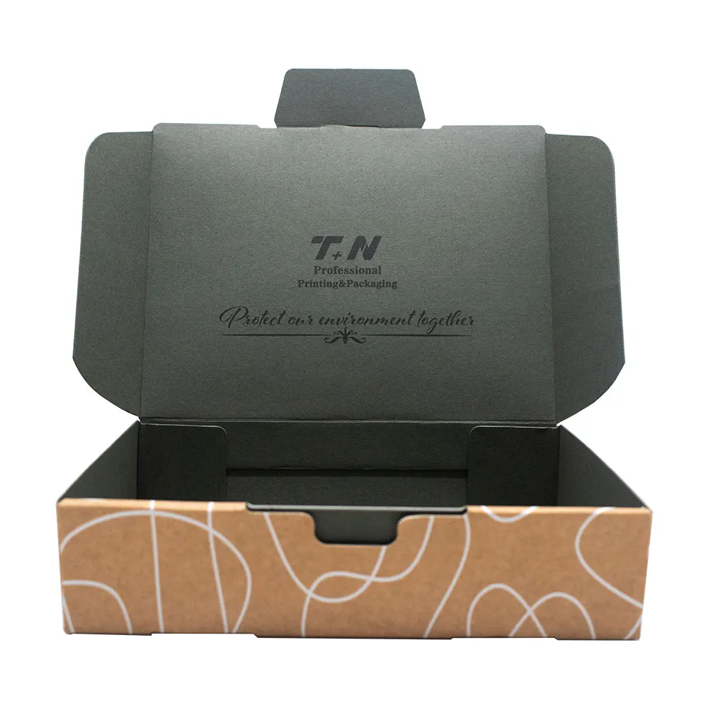 Eco-friendly Custom Printed Piece Card Box Paper Box for Logistics Packaging Kraft Folding Corrugated Board Shipping Box