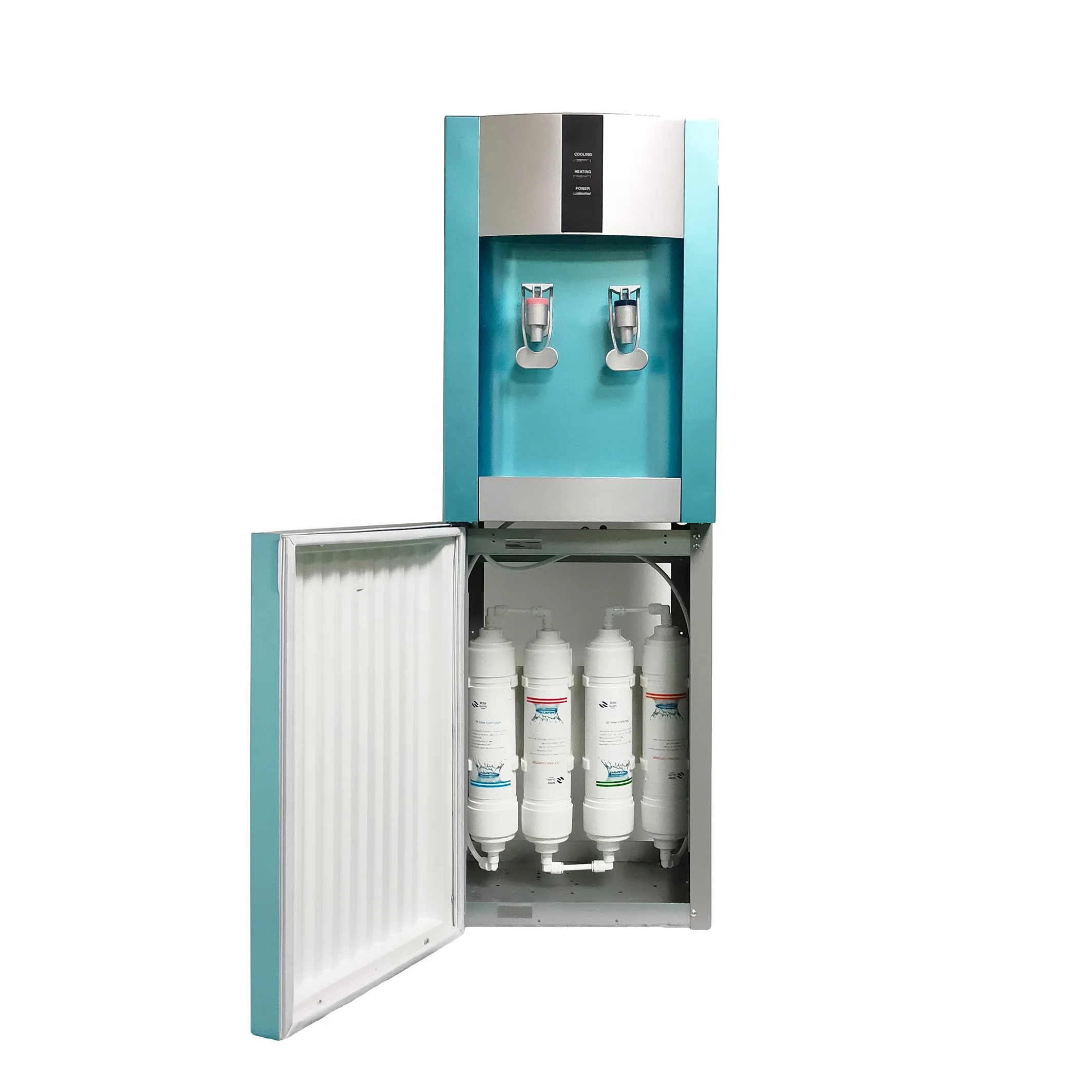 China factory water dispenser with filters hot and cold drink
