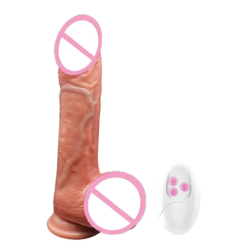 Drop Shipping Thrusting Dildo Huge Dildo Vibrator For Women Remote Control Dildo Sex toys for men