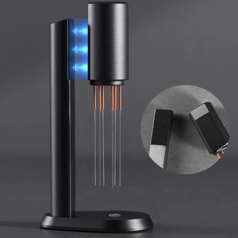 zeroHero Thunder Espresso Coffee Stirrer WDT Distribution Tool 6 pin Coffee Stirring Needle