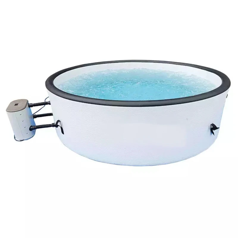 OHO Portable High Quality Inflatable Spa Bubble Hot Tub Warm Water Massage Hot Tub for Outdoor Indoor